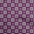 thumbnail image 1 of oneOone Rayon Purple Fabric Block Craft Projects Decor Fabric Printed By The Yard 56 Inch Wide-L6, 1 of 5
