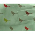 thumbnail image 4 of oneOone Georgette Viscose Fabric Artistic Bird Print Fabric by Yard 42 Inch Wide, 4 of 4