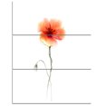 thumbnail image 2 of Large Pink and Red Poppy Flower - Large Flower Canvas Wall Art, 2 of 3