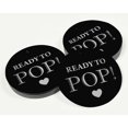 thumbnail image 3 of Inkdotpot Silver Foil Paper Hang Tags Ready To Pop Baby Shower Favor Tags 50 Pieces, 3 of 6