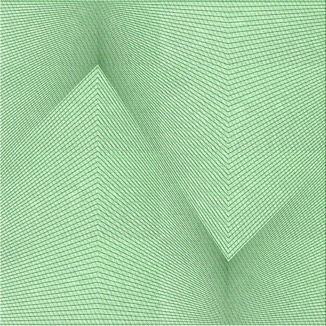 Ahgly Tapis d'Intérieur Lavable en Machine Carré Vert Menthe, 8 Pieds Carré