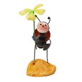 thumbnail image 1 of TFixol Whimsical Ladybug Metal Art: Handcrafted Garden & Home Decor with Rust-Resistant Finish, 1 of 7
