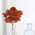 thumbnail image 4 of Birdeem Simulation Red Maple Leaf Indoor Garden Courtyard Decoration Engineering Plant Landscaping Fake Branches Plastic Green Plants, 4 of 12