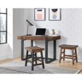 thumbnail image 3 of Alaterre Pomona Reclaimed Wood 20"H Barstool with, 3 of 5