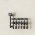 thumbnail image 3 of Drying Rack Clothing Home Multifunctional Clothes Drying Folding Sock Rack, Underwear Wall Hanging Sock Clip, Multi Clip Clothes Drying Rack Multifunctional Clothing Rack, 3 of 6