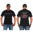 thumbnail image 1 of JH Design T-Shirt Dodge Challenger pour Hommes Manches Courtes Col Rond (Petit, Noir), 1 of 4