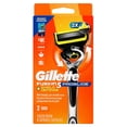 thumbnail image 1 of Gillette Fusion5 ProGlide Shield Shaving Razor for Men, 1 Razor Handle, 2 Refills, 2x Lubrication, FlexBall Handle and Precision Trimmer for Men, 1 of 14