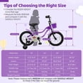 thumbnail image 3 of Costway Vélo pour Enfants 16 Pouces avec Roues Stabilisatrices, Panier, Freins à Main et à Rétropédalage, Selle Ajustable, 3 of 9