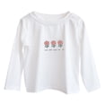 thumbnail image 1 of Haut à Manches Longues à Col Rond Coupe Ample pour Femmes Wo-Fusoul, Chemise Décontractée à Imprimé Floral en Tissu Doux et Extensible pour Multiples Occasions, 1 of 3