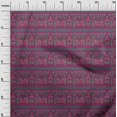 thumbnail image 2 of oneOone Viscose Jersey Fabric Ethnic Block Printed Craft Fabric BTY 60 Inch Wide, 2 of 5