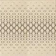 thumbnail image 1 of Ahgly Company Tapis d'Intérieur Lavables à la Machine, Carrés, Style Transitionnel, Mocassin Beige, Tapis de Zone, 6 Pieds Carré, 1 of 7