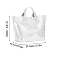 thumbnail image 3 of Kbndieu un Sac Fourre-Tout en Pvc pour Femmes, Grand Sac Fourre-Tout avec Sac en Pvc de Mode Uni, Sac Fourre-Tout à Imprimé de Lettres, Organisation et Rangement, 3 of 9