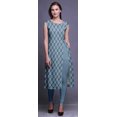 thumbnail image 2 of Bimba Kurta Sans Manches Imprimée Kurti Droite pour Femmes Vêtements d'Été Indiens, 2 of 6
