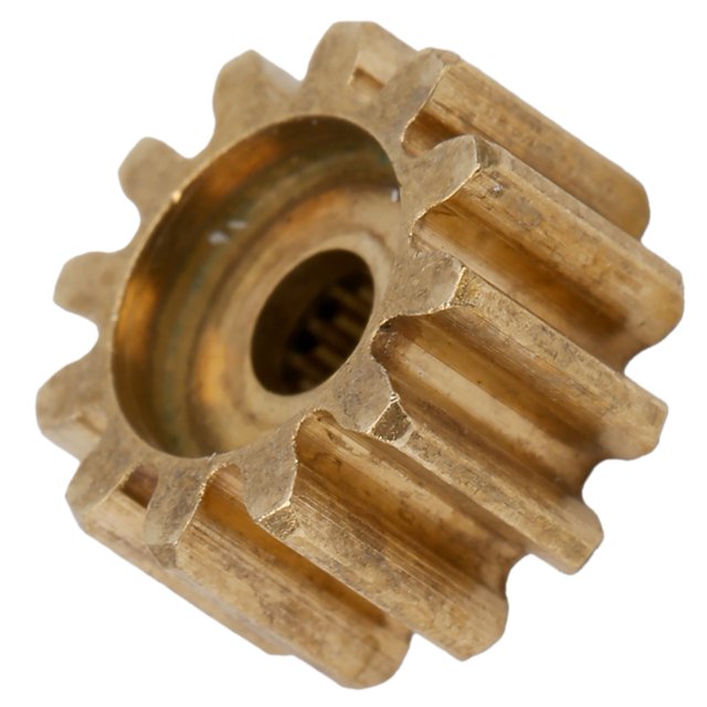 12 Tooth Servo Gear, Brass Gear Sturdy for Industry for Factory