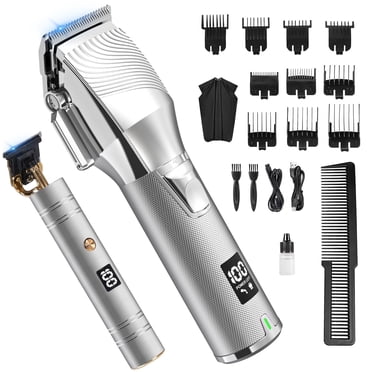 NEXPURE Tondeuses à Cheveux, Tondeuse à Barbe Sans Fil pour Hommes, Tondeuses à Écran LCD et Ensembles de Tondeuses, Trousse de Beauté pour la Coupe de Cheveux pour Hommes