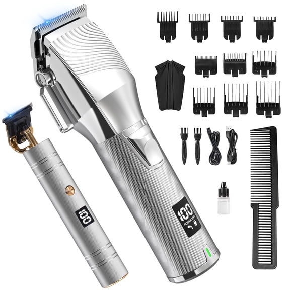 NEXPURE Tondeuses à Cheveux, Tondeuse à Barbe Sans Fil pour Hommes, Tondeuses à Écran LCD et Ensembles de Tondeuses, Trousse de Beauté pour la Coupe de Cheveux pour Hommes