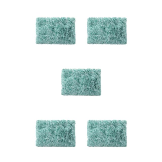 Maytalsory Soft And Comfortable Dog Bed Pets Sweet Dreams Easy To Clean Dog Cage Bed Gradient Green XS 5Set