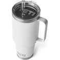 thumbnail image 1 of YETI Rambler Tasse à Paille 42 oz, Isolée sous Vide, Acier Inoxydable, Blanc, 1 of 6