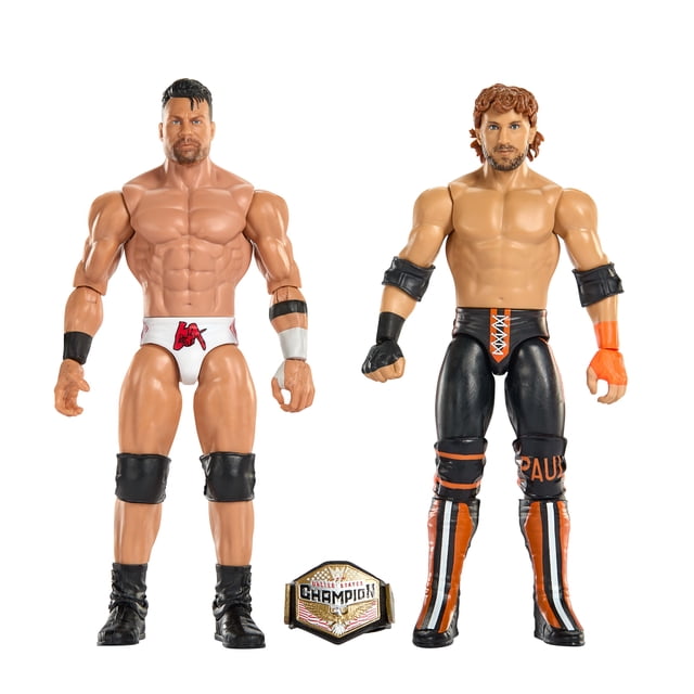 WWE Affichage de l'événement principal LA Knight vs Logan Paul Action Figurines Set, Series #24, 6-inch Produits de collecte