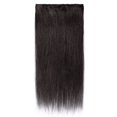 thumbnail image 2 of Extensions de Cheveux Humains Remy 100 % à Clip, Cheveux Humains Lisses et Soyeux, 7 Pcs, 15 clips, 2 of 6