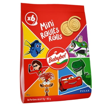 Babybel Mini Rolls Cheese Snacks 6P
