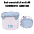 thumbnail image 4 of With Graduated Round Storage Jars Sealing Jars Plastic Kitchen With Lids Snack Jars Grains Storage Jars Storage Jars Yoghurt Cheese Cake Jars, 4 of 6