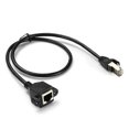 thumbnail image 1 of 0.6m Male To Female RJ45 Ethernet Internet Network Male To LAN Extension Cord Cable RJ45 Shielded Cable, 1 of 6