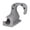 Light Gray, variant on DYNWAVECA Car Washer Hose Holder Bracket Easy Installation Wall Mounted Heavy Duty Garden Hose Hanger Storage Rack for Garden Yard Dark Gray