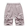 thumbnail image 3 of Cameland Men's Short Pants Outdoors Pocket Beach Work Trouser Cargo Shorts Pant, 3 of 3
