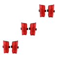 thumbnail image 4 of Maytalsory Children Shin Soccer Football Pads Guards Protector Gear Training Leg Red 3Set, 4 of 6