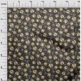 thumbnail image 3 of oneOone Polyester Spandex Brown Fabric Floral Craft Projects Decor Fabric Printed By The Yard 56 Inch Wide, 3 of 4