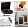 thumbnail image 4 of Xingzhi Back Self Adhesive Sheet Felt Velvet Velour Fabric Craft Sticker Black, 4 of 9