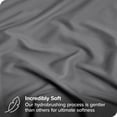 thumbnail image 2 of Bare Home 5-Pack Fitted Sheets - Premium 1800 Collection - Ultra-soft - Deep Pocket - Twin XL, Gray, 2 of 7