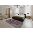 thumbnail image 4 of Ahgly Company Tapis d'Intérieur Rectangulaire Abstrait Rose Violet, Tapis de Zone Abstrait, 5 Pieds x 7 Pieds, 4 of 6