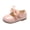 Pinks, variant on Infant Baby Girls Dress Shoes, Toddler Girls Soft Sole Bowknot Flower Shoes Non Slip Princess Wedding Dress Uniform Sneakers Shoes White 2.5-3T