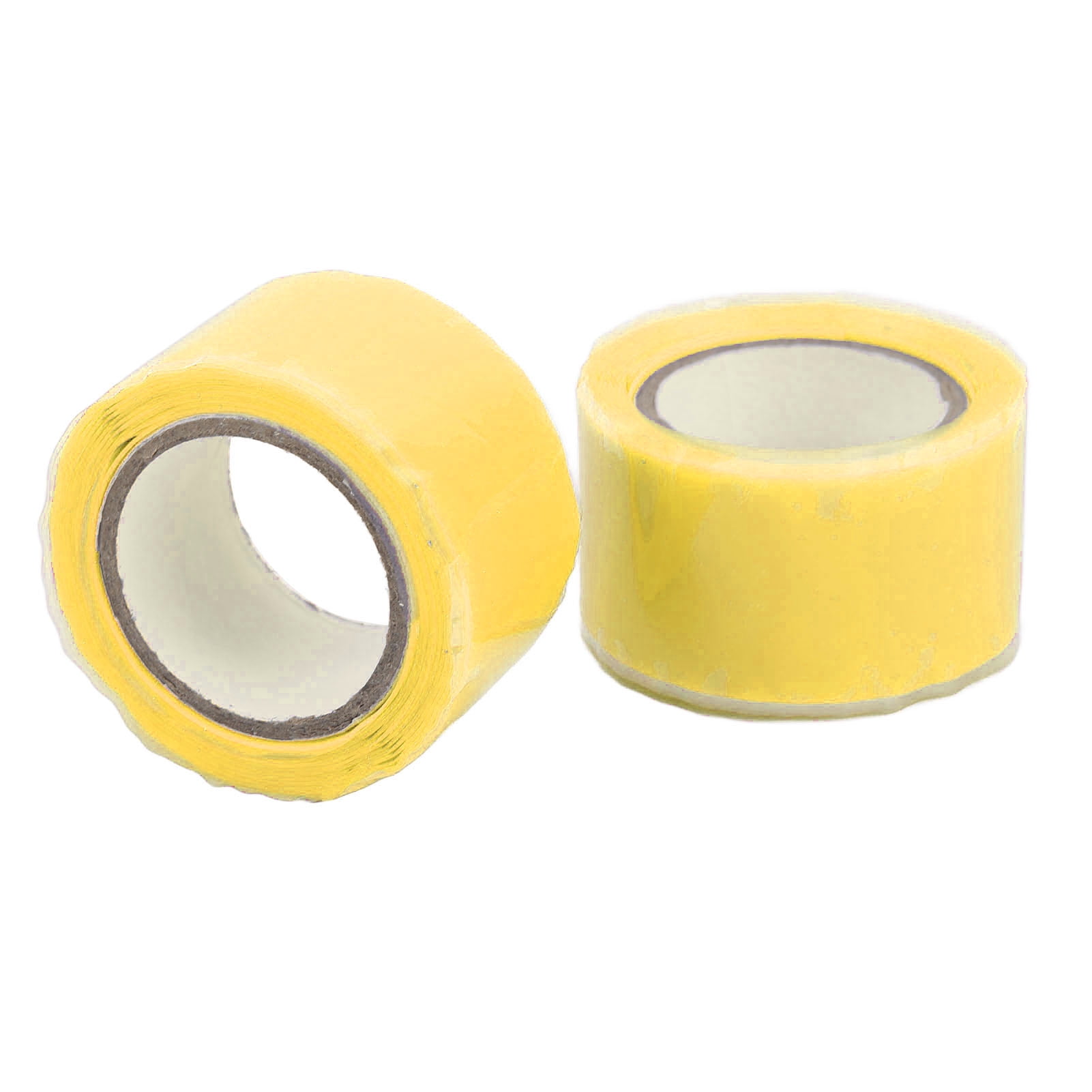 2 Pcs Rubans Adhésifs en Silicone Auto-Fusants Isolation Étanche pour Réparation de Tuyau d'Arrosage Jaune