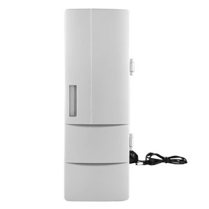 Portable Usb Mini Fridge Freezer Refrigerator Cooler And Warmer For Home Office Car Boat,Mini Frideg, Mini Refrigerator