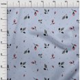 thumbnail image 3 of oneOone Tissu en Velours Améthyste Matériel de Robe Florale Tissu Imprimé Tissu au Mètre 58 Pouces de Large, 3 of 4