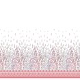 thumbnail image 1 of Soimoi Poly Georgette Fabric Damask & Leaves Panel Printed Fabric 1 Yard 42 Inch Wide, 1 of 1