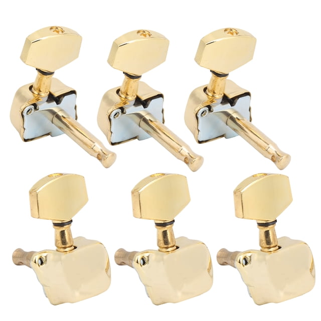 Zerodis Touches d'Accord de Guitare Semi‐fermées, Touche d'Accord de Cordes Anticorrosion, pour les Amateurs d'Instruments de Guitare Folk Pièces de Rechange Réparation de Guitare Maître