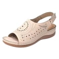 thumbnail image 1 of DPTALR Women's Flat Sole Beach Sandals Summer Non-Slip Causal Slippers, 1 of 4