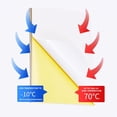 thumbnail image 4 of OUSITAID 100PCS Vinyl Sticker Paper Adhesive Decal Paper Printable Paper for Inkjet Printer, 4 of 8