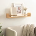 thumbnail image 2 of Hometrends 23in Wakula Wood Wall Shelf Natural, 2 of 7