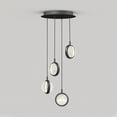 thumbnail image 3 of Artika Avalon Modern Pendant Light Fixture, Black, 3 of 4