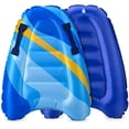 thumbnail image 1 of Inflatable Body Surfing Float Board Surf Rider for Slip and Slides Pool Water Game Portable Dual Boogie Board Wave Bodyboard Water Beach Fun Toy Double-Color Design for Kids and Adult(Lines), 1 of 8