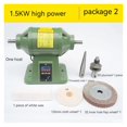 thumbnail image 2 of 1.5KW Desktop Polishing Machine, High-speed Stone Grinder DIY Woodworking Jade Jewelry Bench Lathe Machine Grinding Machine ,Small Noise, 2 of 7