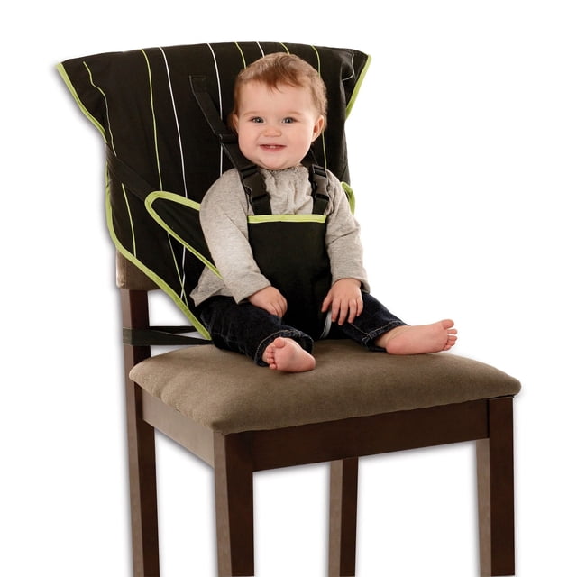 CozyBaby Portable Washable Travel Cloth Easy Seat High Chair, Black