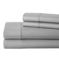 thumbnail image 1 of Real 1000 Thread Count RV Short Queen Size Sheets 100% Egyptian Cotton 4 PC Sheet Set, Luxurious Bedsheet Sets Soft Silky Sateen Weave, Breathable, Fits Upto 21 Inch EXTRA DEEP POCKET - Silver Grey, 1 of 7