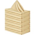 thumbnail image 4 of YAOMOBB Serviette Élégante en Satin pour Décoration de Table à Manger, 4 of 6