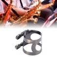 thumbnail image 3 of Adjustable Saxophone Ligature Replacement With Box, Mouthpiece Fastener Sax Metal Clip, 3 of 8